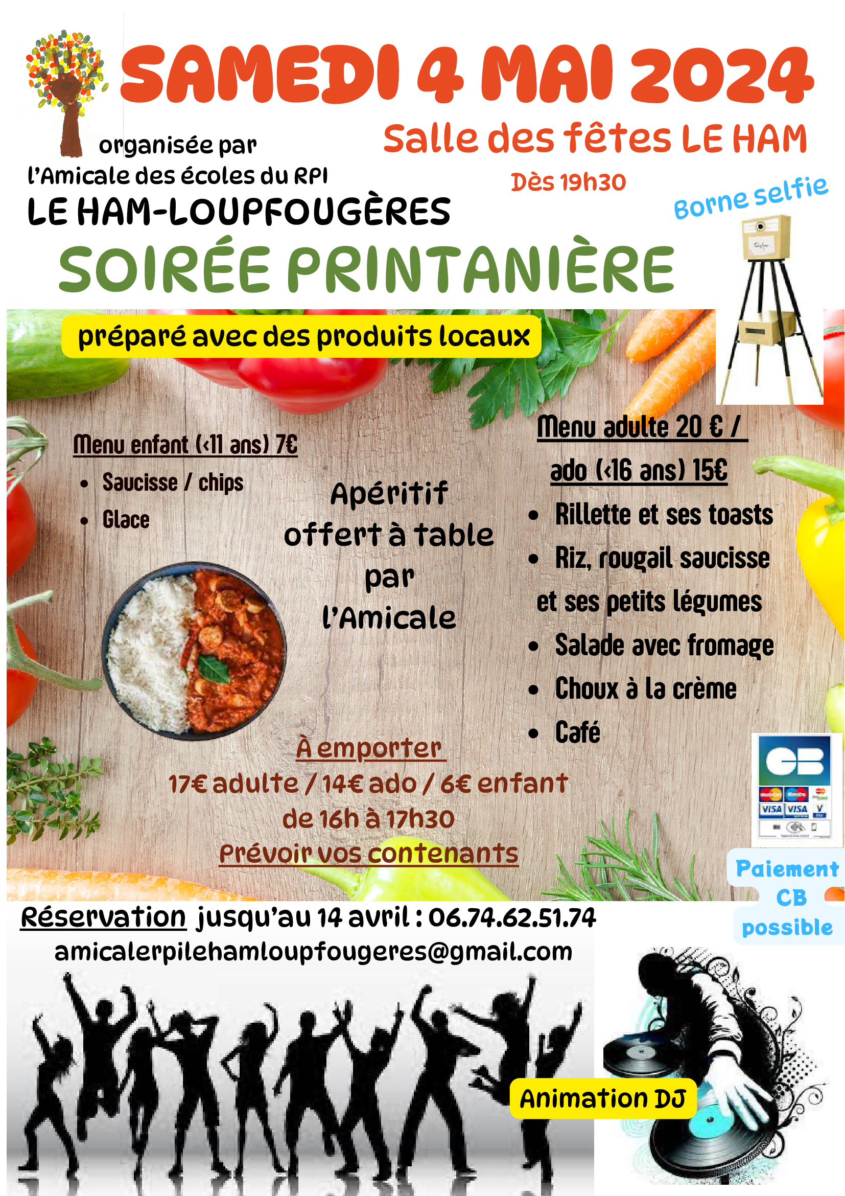 Soirée printanière
