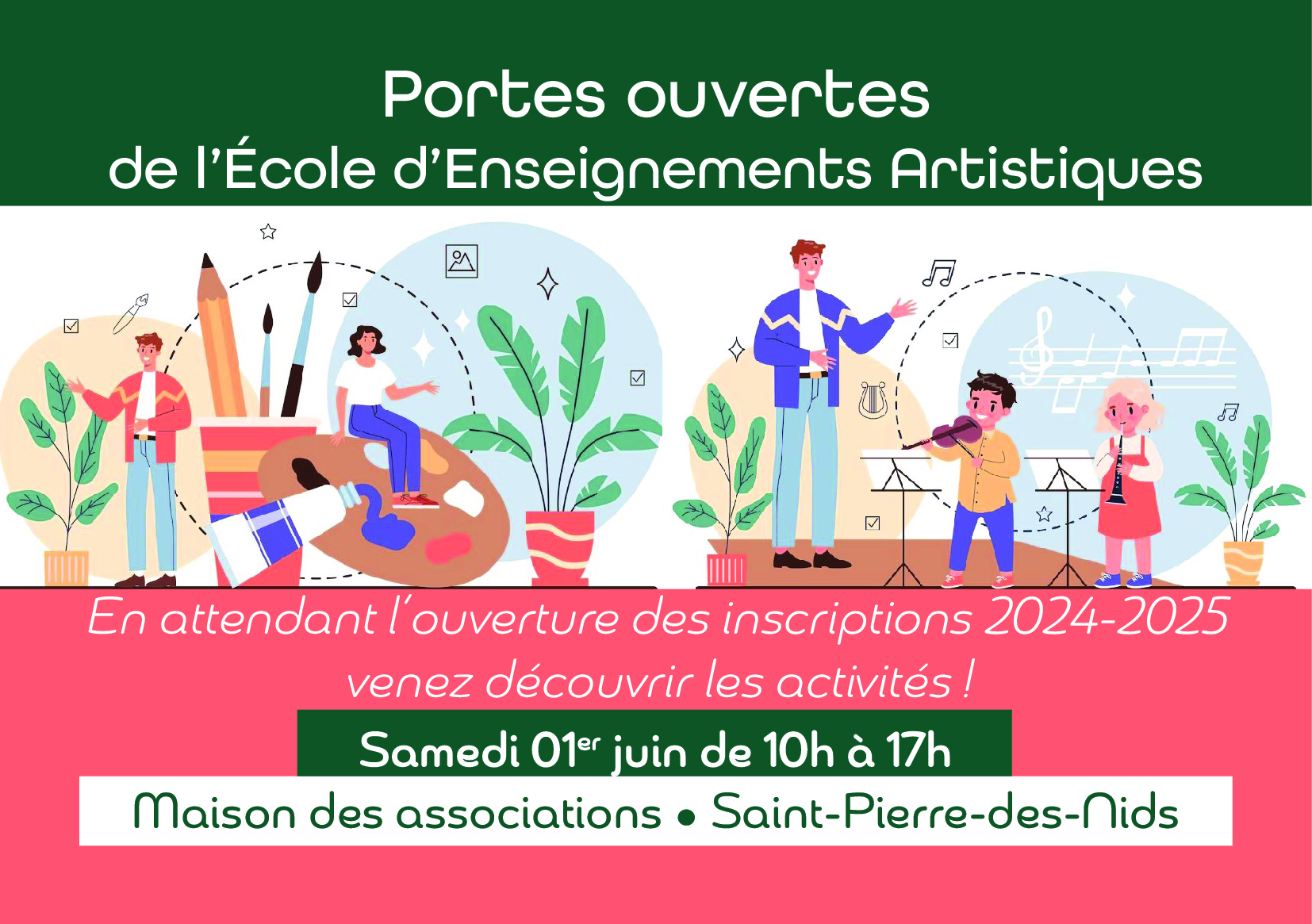 Affiche Portes Ouvertes 1er juin